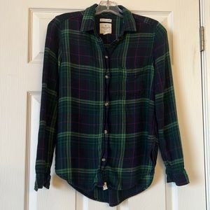 American Eagle Button Up Flannel - Size S